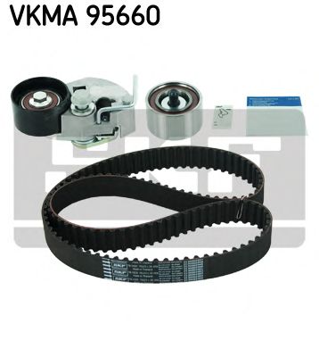 VKMA 95660 SKF Комплект (ремінь+ролики)1